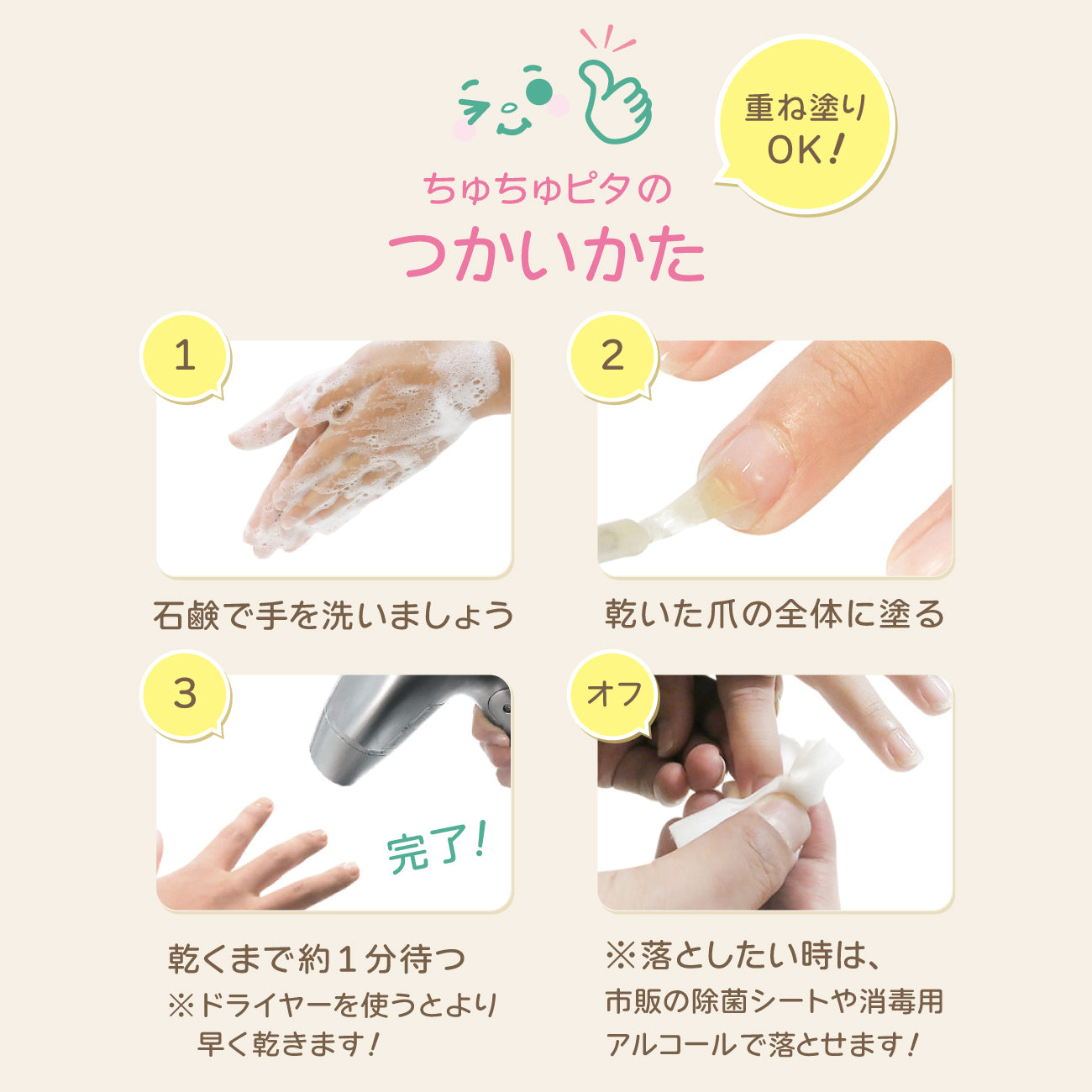 【公式】子供の指しゃぶり防止に“ちゅちゅピタ”6ml