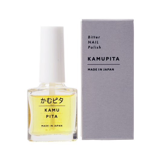 【公式】大人の爪噛みに苦い日本製マニキュア“かむピタ プラス” 6ml