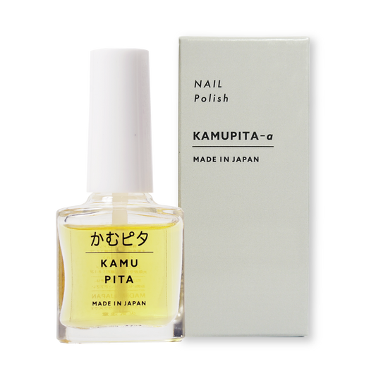 【公式】大人の爪噛みに苦い日本製マニキュア“かむピタアルファ(a)” 6ml