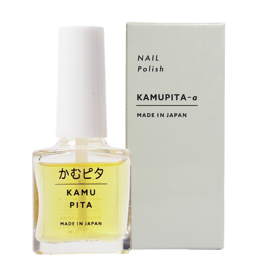【公式】大人の爪噛みに苦い日本製マニキュア“かむピタa” 6ml